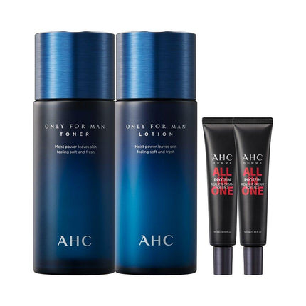 AHC Only For Man Toner / Lotion 150mL Set (+Eye Cream 10mL*2ea)