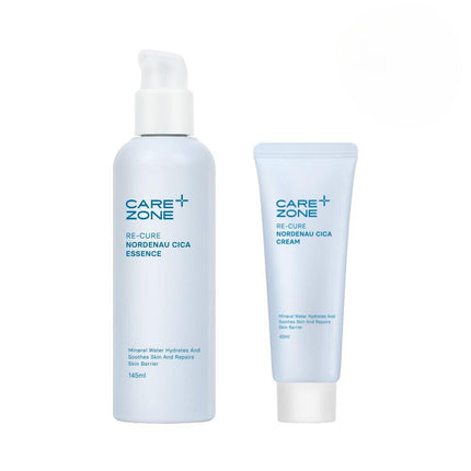 CAREZONE Re-Cure Nordenau Cica Essence 145mL Limited Special Set (+Cream 40mL)