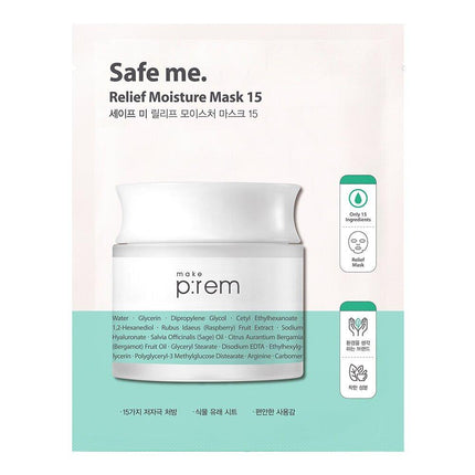 Make P:rem Relief Moisture Mask 15 1 Sheet