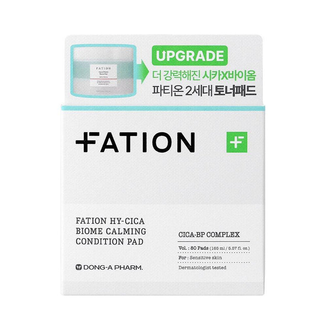 FATION Hy-Cica Biome Calming Condition Pad 80 Pads