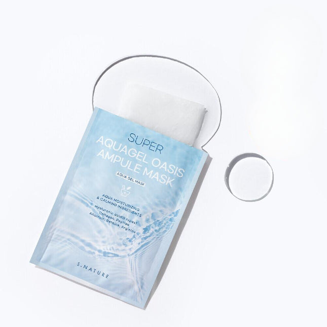 S. NATURE Super Aqua Gel Oasis Ampule Mask Sheet 1P