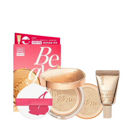 espoir Pro Tailor Be Velvet Cover Cushion New Class (mini Foundation + Air Puff)