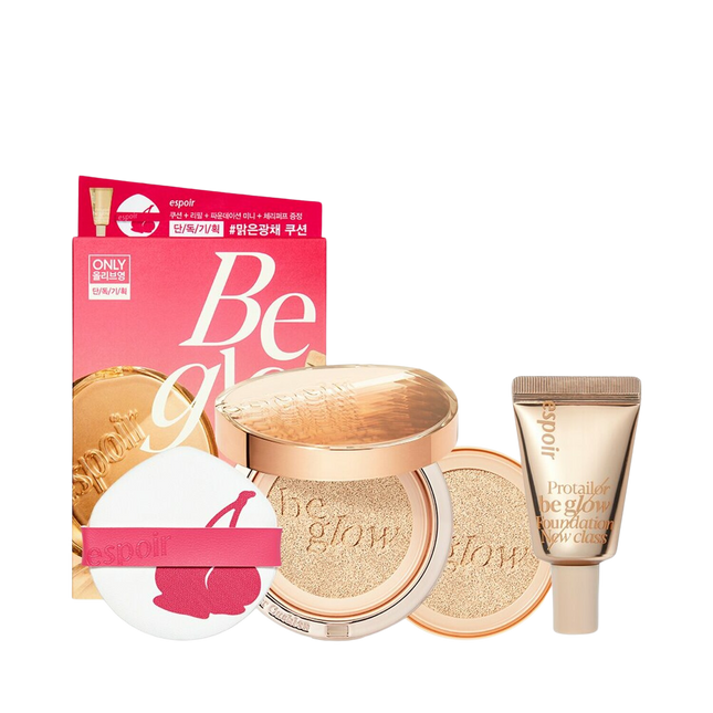 espoir Pro Tailor Be Velvet Cover Cushion New Class (mini Foundation + Air Puff)