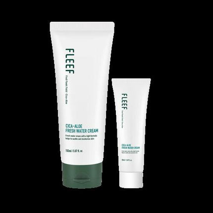 FLEEF Cica Aloe Fresh Water Cream 150mL Special Set (+50mL)