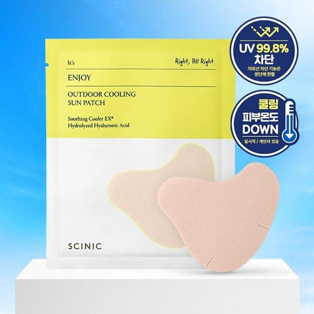 Scinic Enjoy Outdoor Cooling Sun Patch 4P