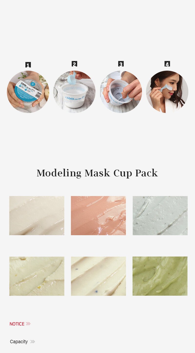 Lindsay Modeling Mask Cup Pack 28g – Keautiful