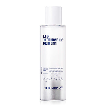 super glutathione 100 bright skin sur medic cream sur medic glutathione SUR.MEDIC+ Super Glutathione 100 Ampoule which instantly deliver an intensive brightening benefit for a healthy glowing looking skin Nc hoa hng dng trng