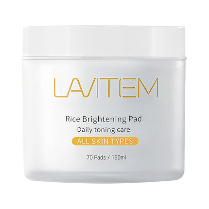 Labitem Rice Brightening Skin Pad 70 Sheets