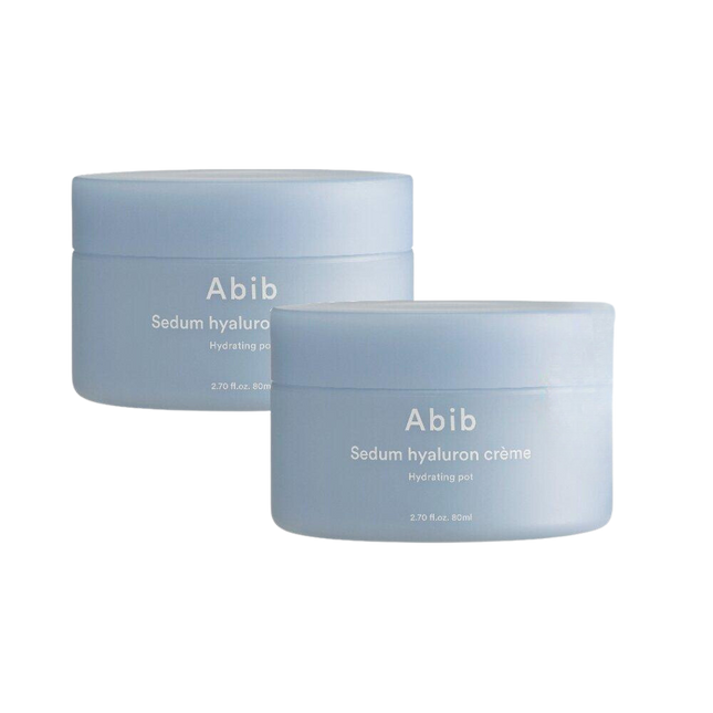 Abib Sedum Hyaluronic Cream Hydrating Pot 80mL 1+1 Special Set