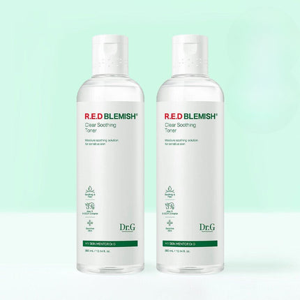 Dr.G Red Blemish Clear Soothing Toner 300mL + 300mL Duo Set