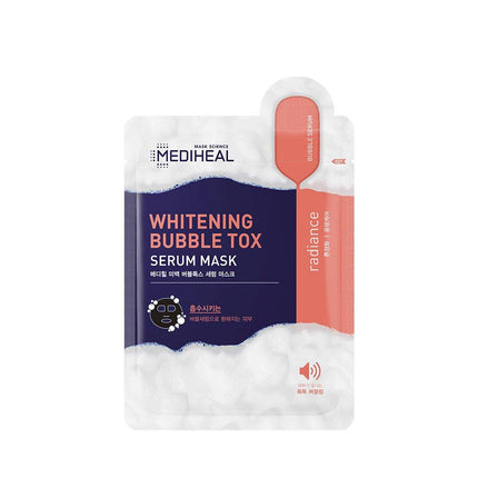 MEDIHEAL Whitening Bubble Tox Serum Mask Sheet 10P