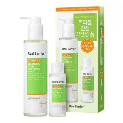 Real Barrier Control-T Cleansing Foam 190ml Special Set