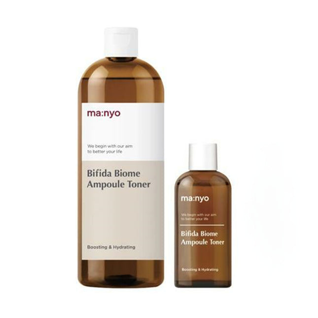 ma:nyo Bifida Biom Ampoule Toner Plan (main product 400ml + 100ml)