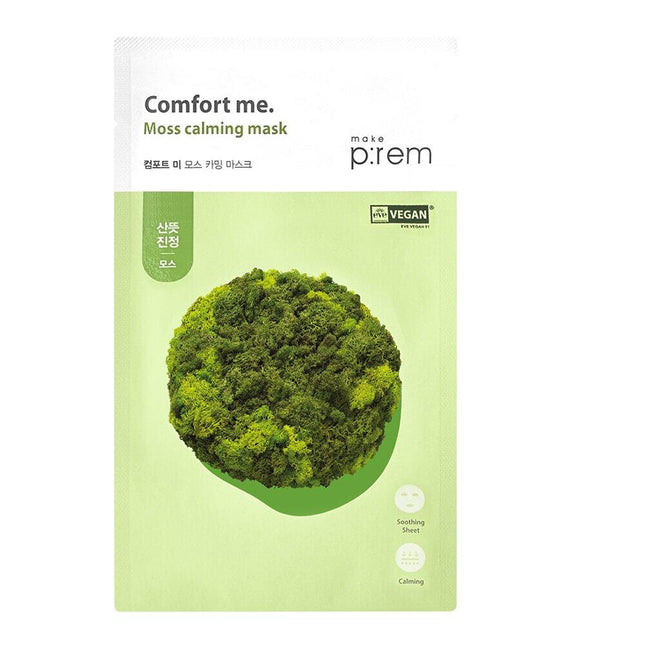 makeprem Comfort Me Moss Calming Mask Sheet 1ea