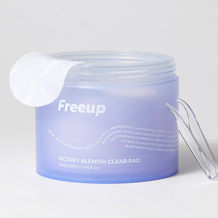 Free Up Victory Blemish Clear Pad 200ml, 70 sheets