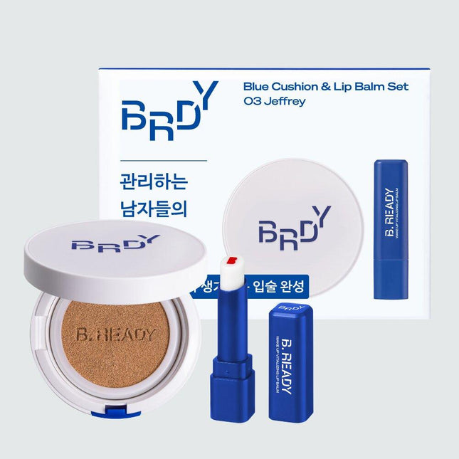 BE READY Blue Foundation (+ Wakeup Lip Vitalizing Lip Balm)