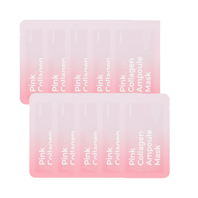 freemay Pink Collagen Ampoule Mask Sheet 10P