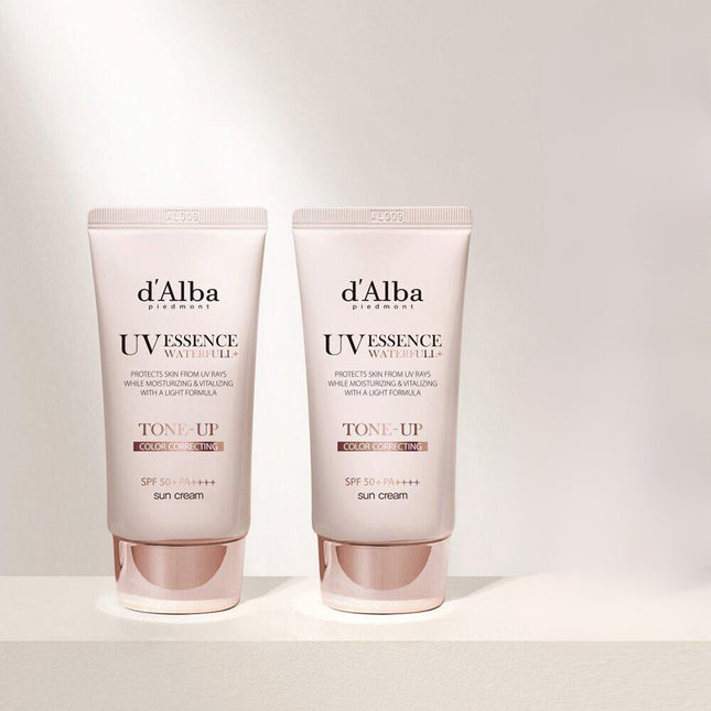 d'Alba Waterfull Tone Up Sun Cream Duo (50mL + 50mL)