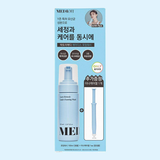 MEDION Lacto Remedy Lady&rsquo;s Foaming Wash 150mL Special Set (+Inner Care Gel 1ea)