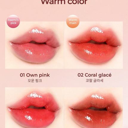 mude. Glace' Lip Tint Choose 1 out of 8 options