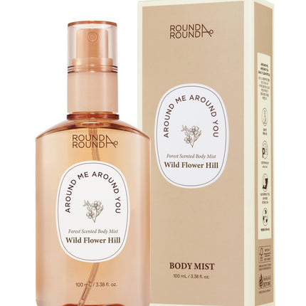 ROUND A'ROUND Forest Scented Body Mist [Wild Flower Hill] 100mL