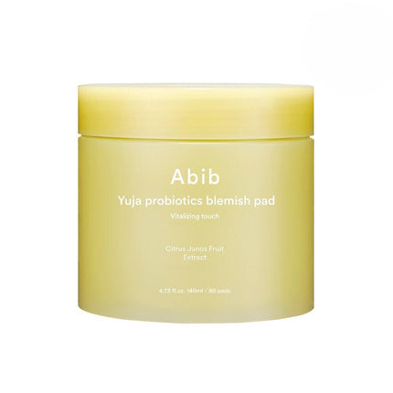 Abib Yuja Probiotics Blemish Pad Vitalizing Touch 60 Pads