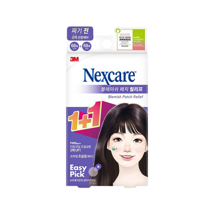 Nexcare Easy Pick Blemish Patch Relief 68 Count 1+1