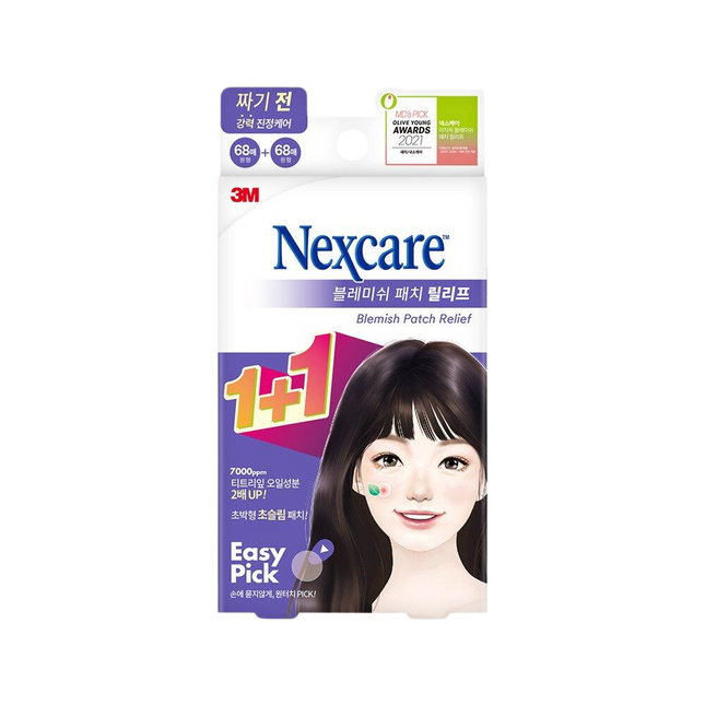 Nexcare Easy Pick Blemish Patch Relief 68 Count 1+1