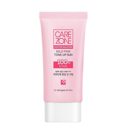 CAREZONE Doctor Solution Mild Pink Tone-Up Sun Double Pack (50mL + 50mL)