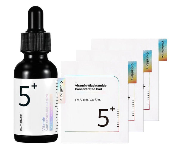 glutathione serum with vitamin c 25% + Clinical rich actives and Ceramide NP numbuzin No.5 Glutathione Vitamin C