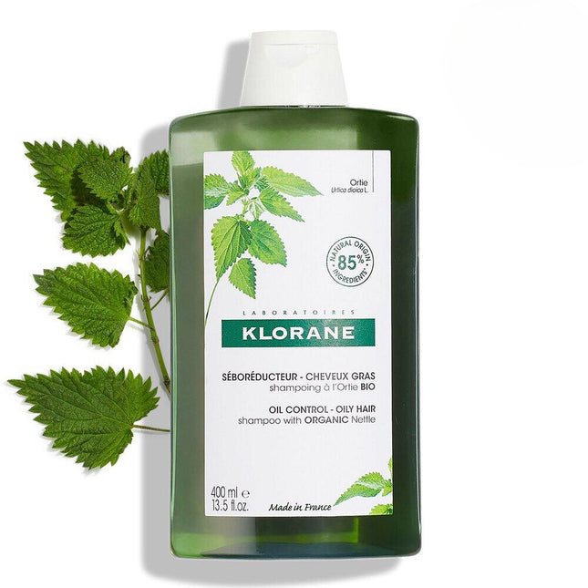 KLORANE Nettle No Sebum Shampoo 400mL (for oily scalp)
