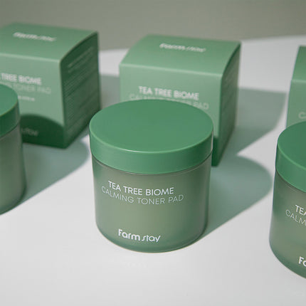 Farmstay Tea Tree Biome Toner Pads 140ml, 70ea