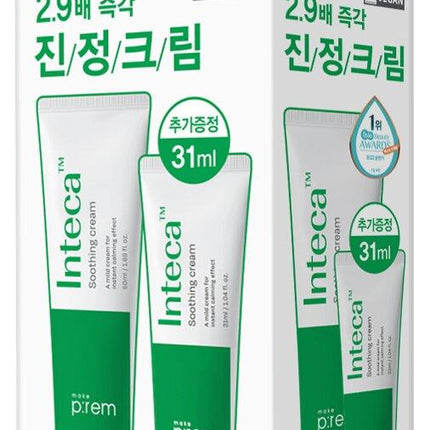 makeprem Inteca Soothing Cream Special Set (50mL+31mL)