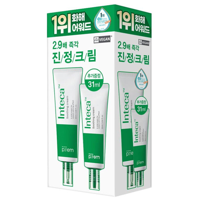 makeprem Inteca Soothing Cream Special Set (50mL+31mL)