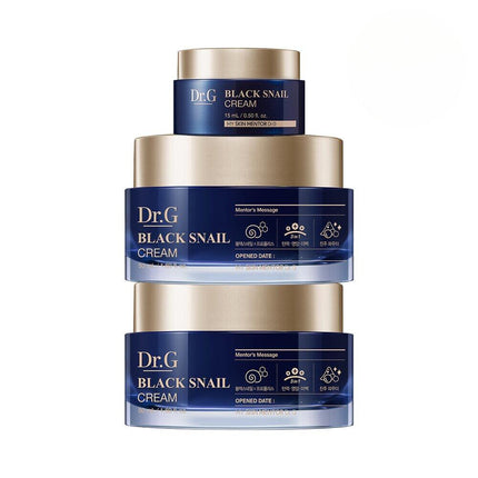 Dr.G Black Snail Cream 50mL+50mL+15mL Special Set