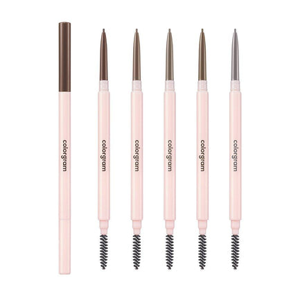 colorgram Micro Slim Brow Pencil 5 Colors To Choose