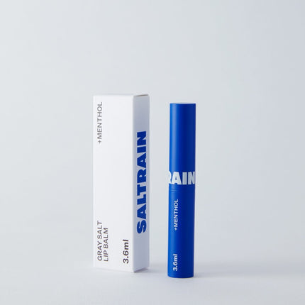 SALTRAIN Gray Salt Lip Balm Menthol 3.6mL