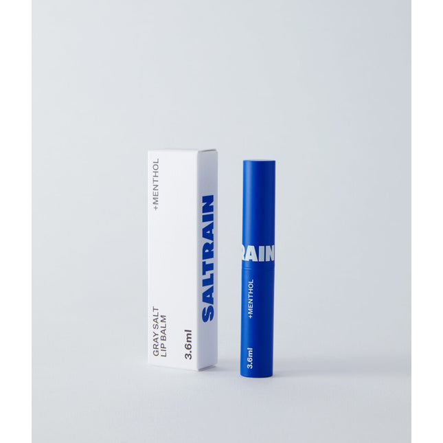 SALTRAIN Gray Salt Lip Balm Menthol 3.6mL