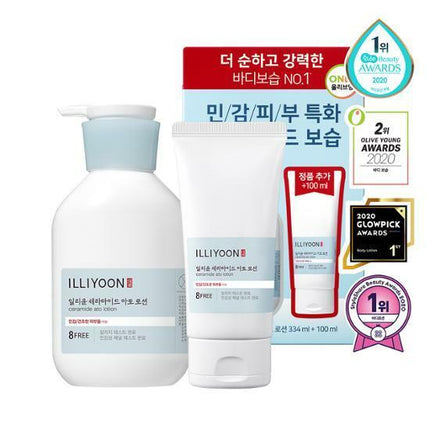 ILLIYOON Ceramide Ato Lotion 334mL + 100mL