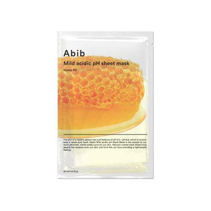 Abib Mild Acidic pH Sheet Mask Honey Fit 1ea