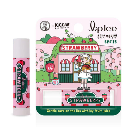 MENTHOLATUM Lipice Lip Balm Strawberry 3.5g