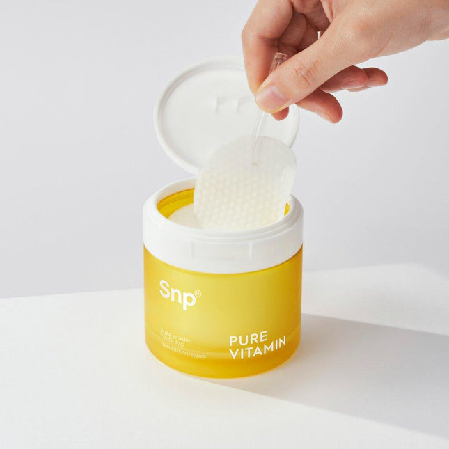 SNP Pure Vitamin Toner Pad 60p