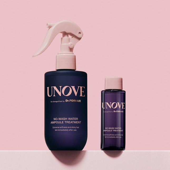 UNOVE No Wash Water Ampoule Treatment 200mL+50mL Special Set