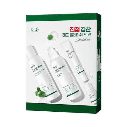 Dr.G Red Blemish For Men Multi Soothing Toner / All In One Fluid Set (+Miniature 2pcs)