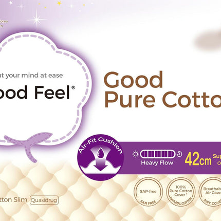 Good Feel Good Pure Cotton Super Long 10 pcs. (New)