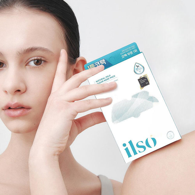 ilso Natural Mild Clear Nose Pack 5ea