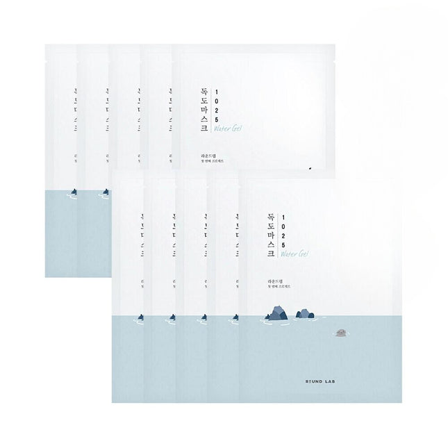 ROUND LAB 1025 Dokdo Hydrating Water Gel Mask Sheet 10ea