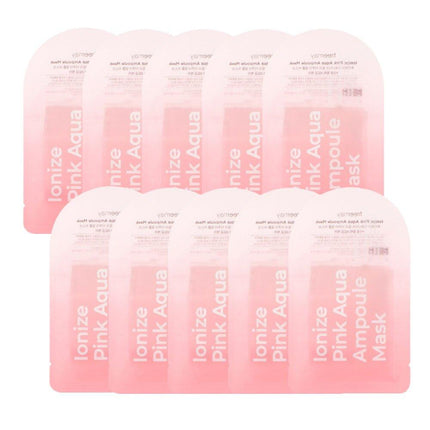 freemay Ionize Pink Aqua Ampoule Mask Sheet 10P