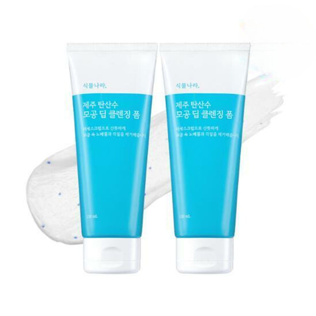 Shingmulnara Jeju Sparkling Water Pore Deep Cleansing Foam 150mL X 2ea