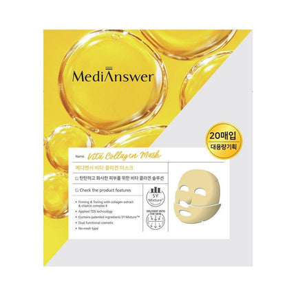 MediAnswer Vita Collagen Mask Sheet 20P